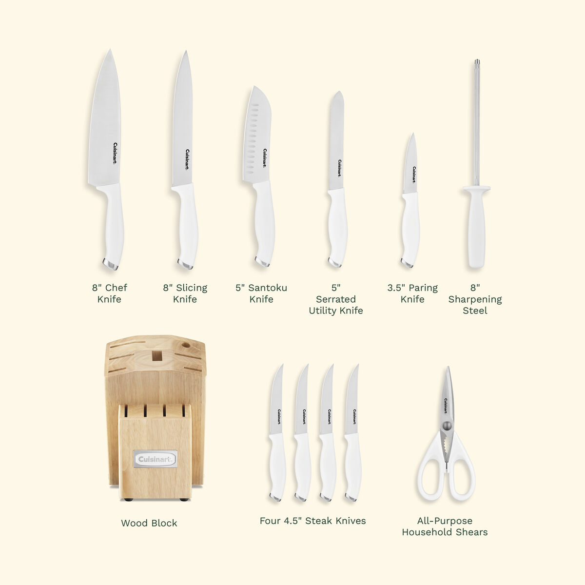 ColorPro 12 Piece Knife Block Set