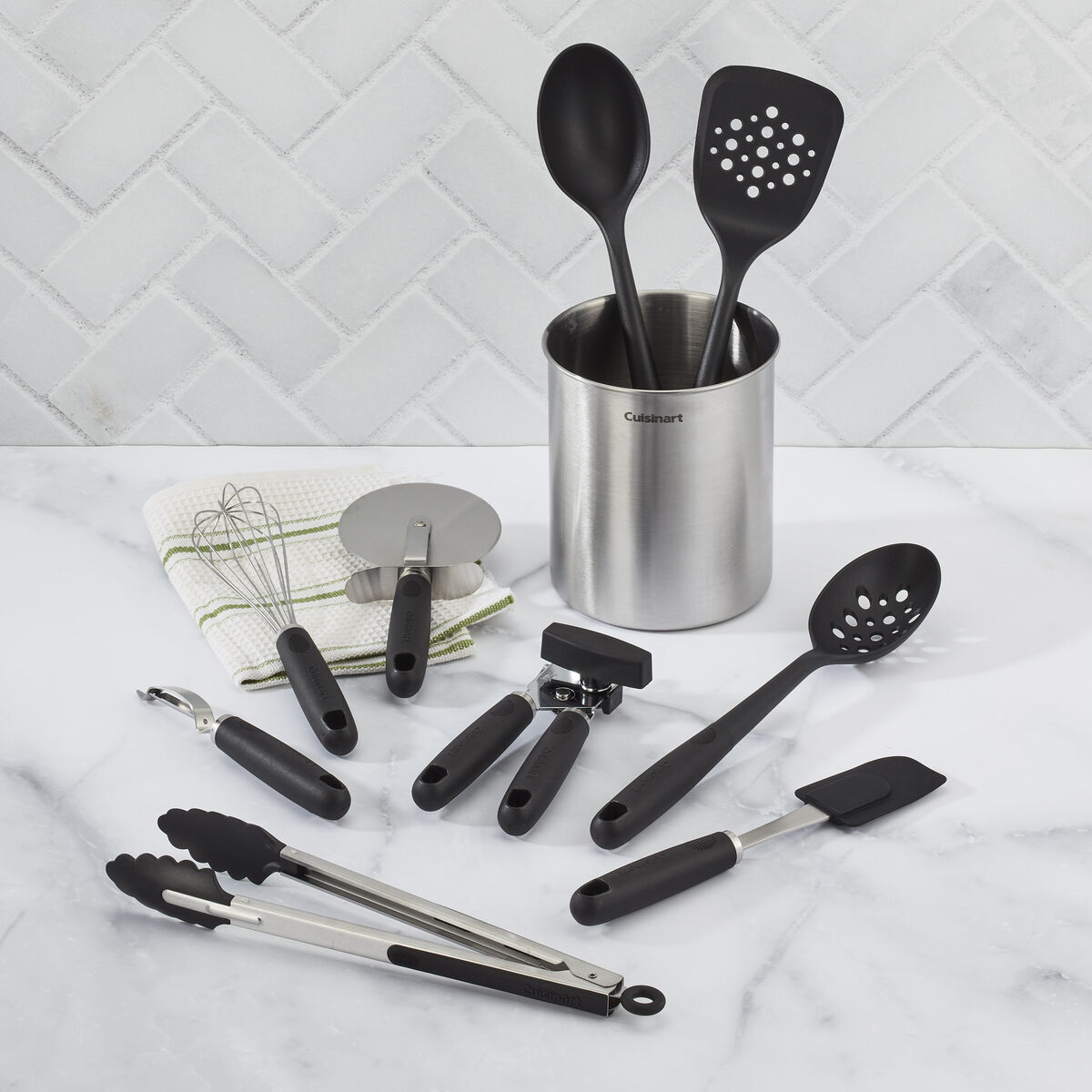 Discontinued 10-Pc Primary Tool & Gadget Set with Stainless Steel Crock 3