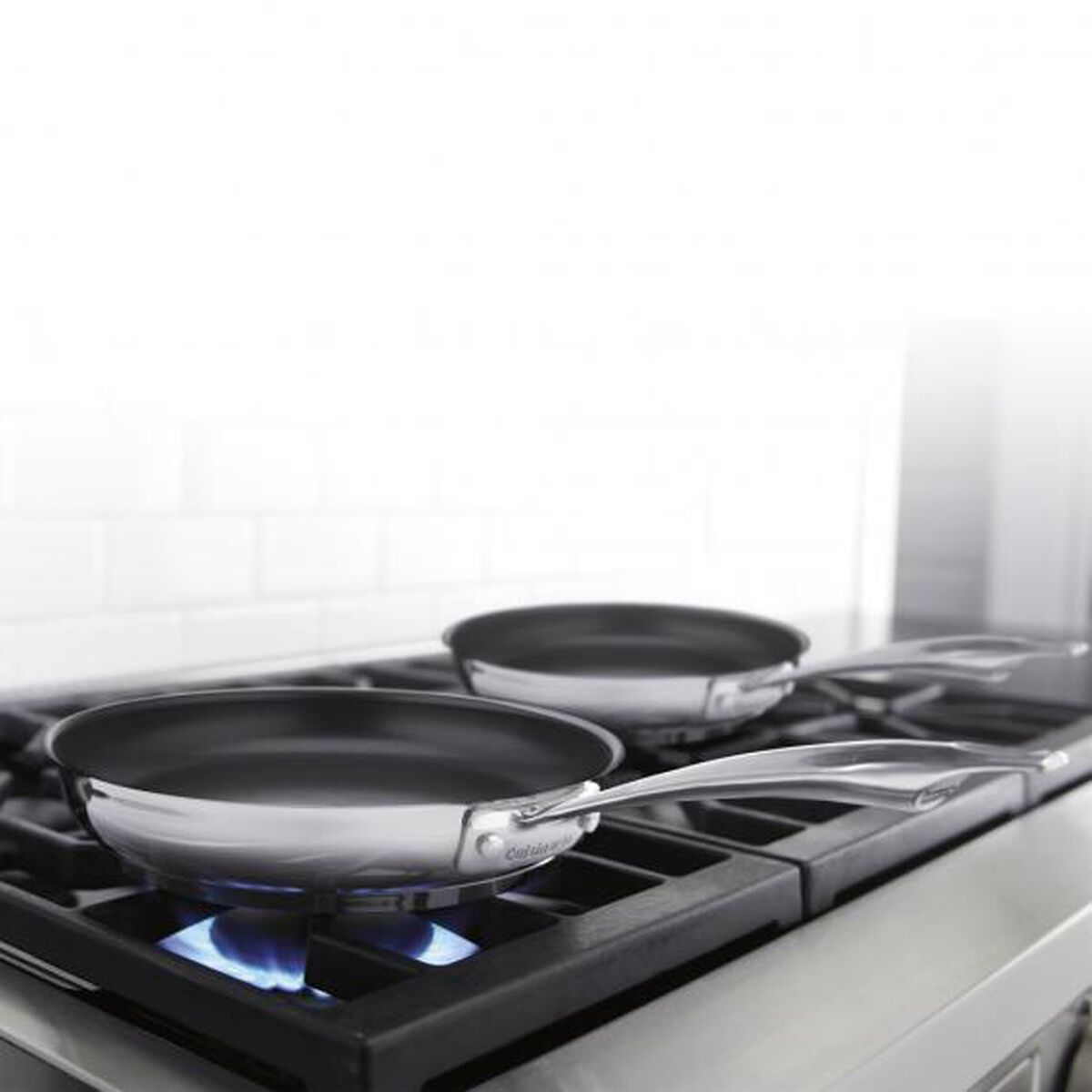 Discontinued Professional Series&trade; Stainless Steel 2pk Non-Stick Skillet Set (8&rdquo; & 10&rdquo;) 2