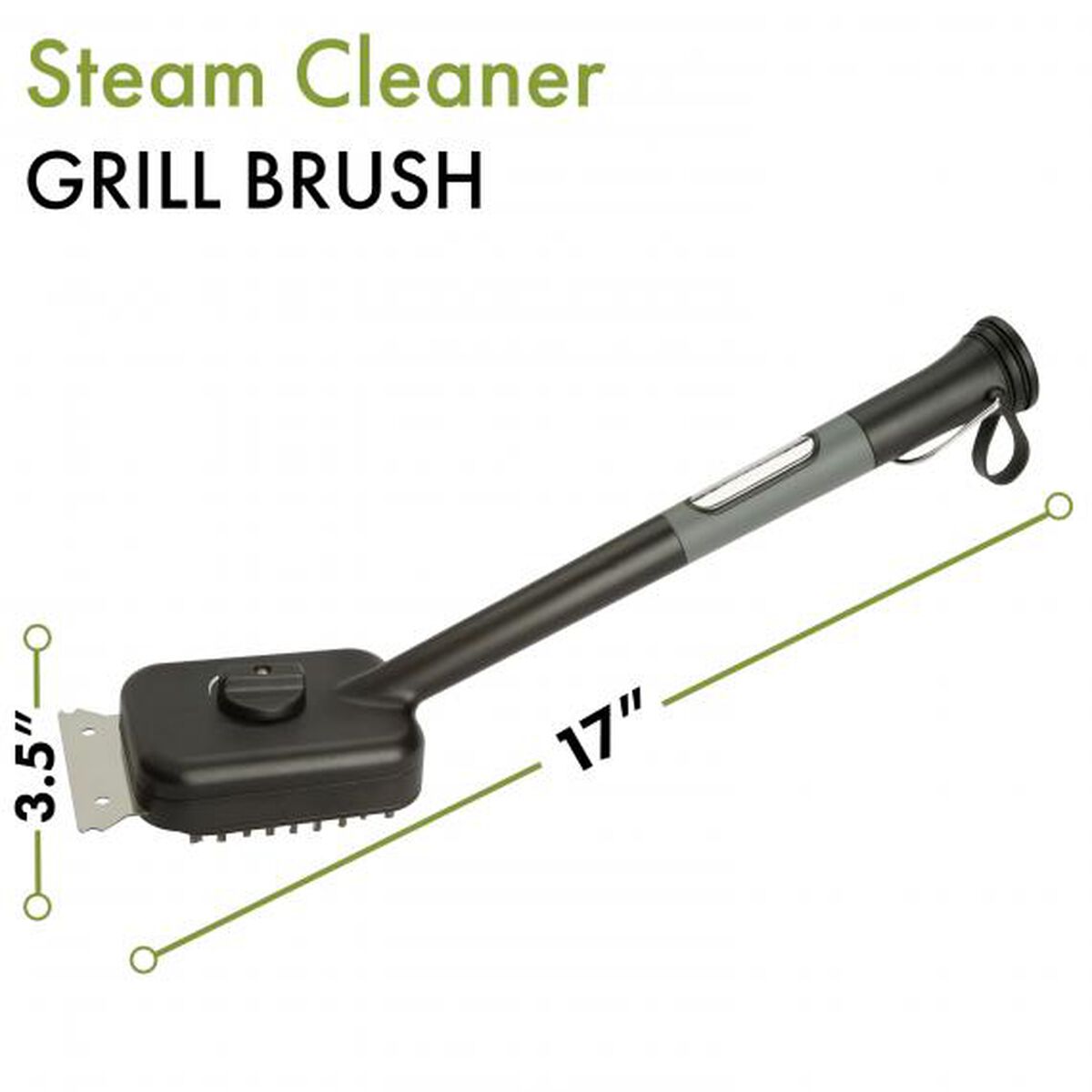 Steam Cleaner Grill Brush - Controlled Clean With Steam 6