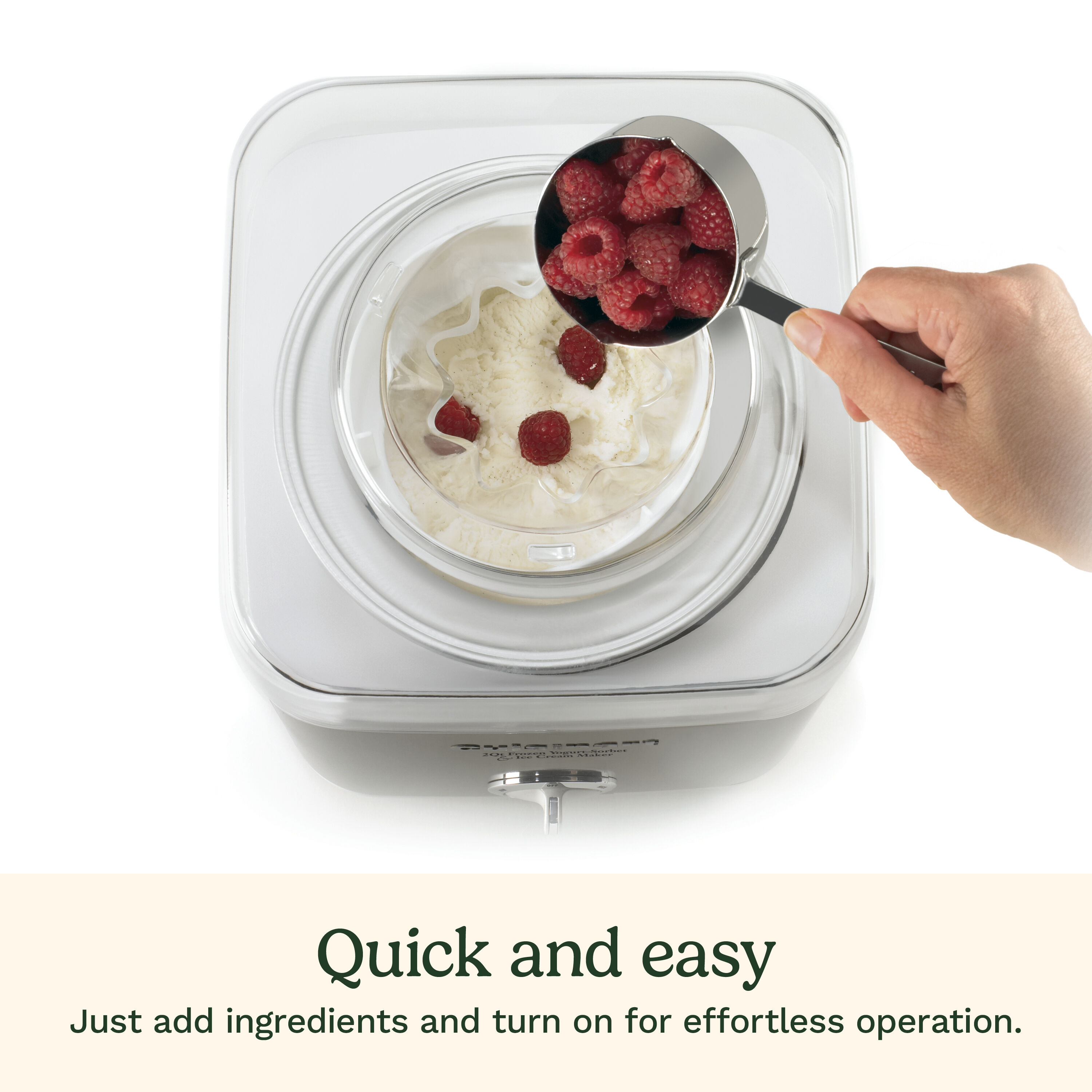 Pure Indulgence Frozen Yogurt-Sorbet & Ice Cream Maker - Cuisinart
