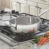 Discontinued 3.5 Quart Saut&eacute; Pan with Helper Handle & Cover 2