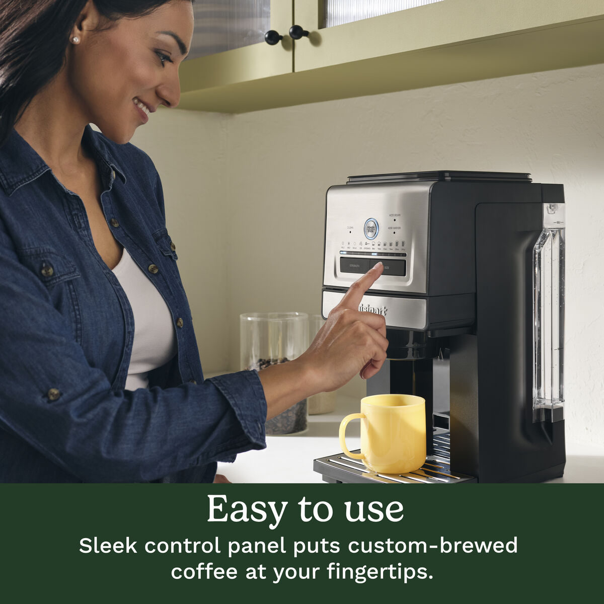 Custom Grind & Brew Single-Cup Coffee Maker