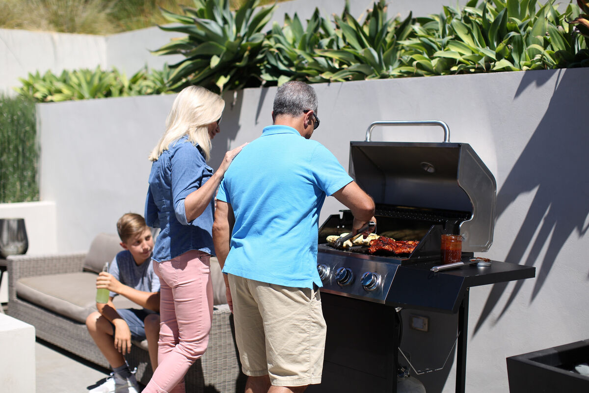 4-Burner Gas Grill 8