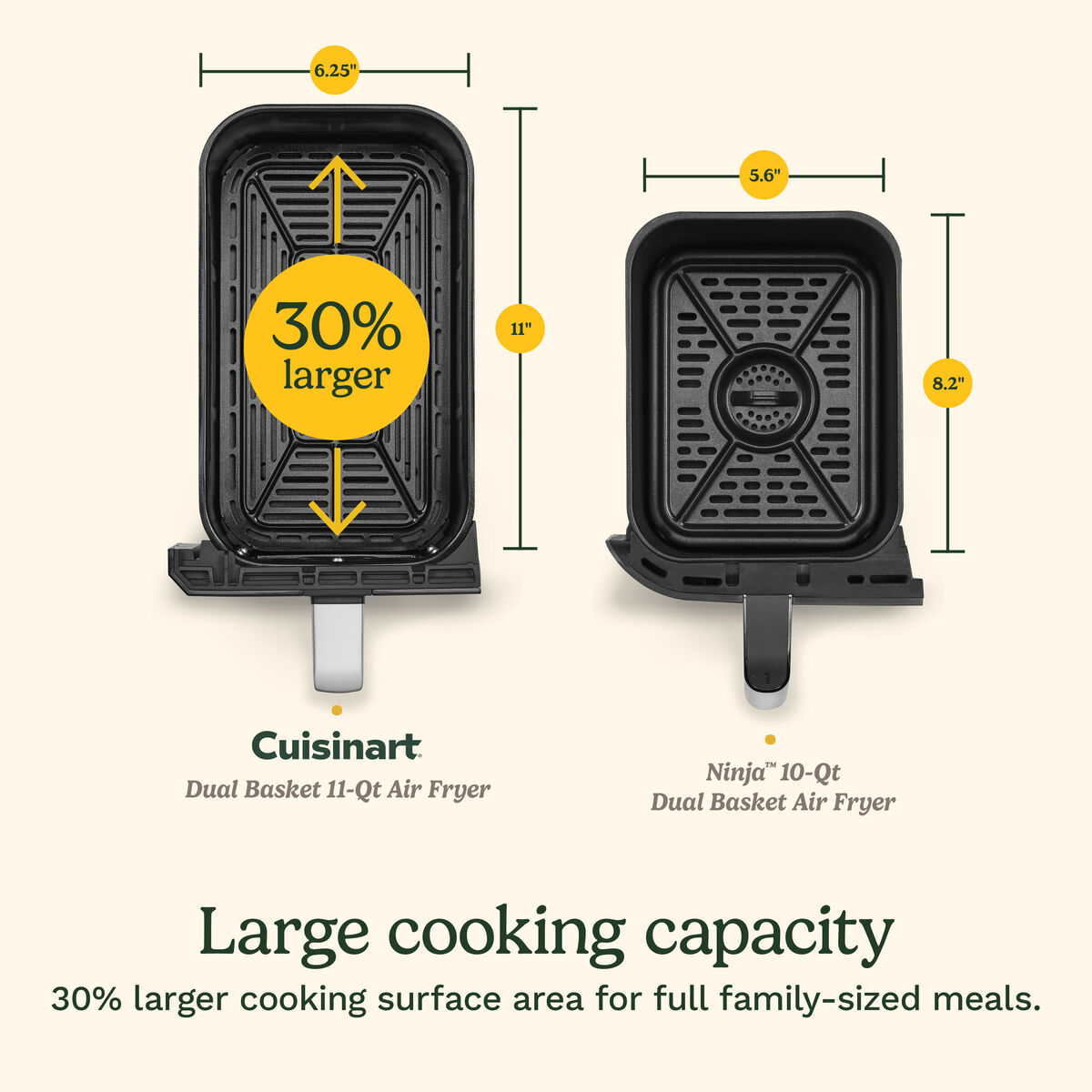 11-qt Dual Basket Air Fryer Pro 10