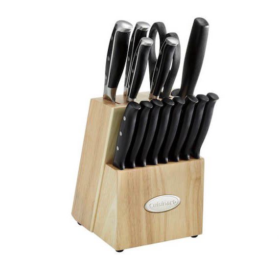 Nitrogen 15pc Cutlery Knife Block Set - Cuisinart