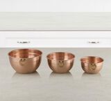 Discontinued 3 Piece Copper Mixing Bowl Set 4