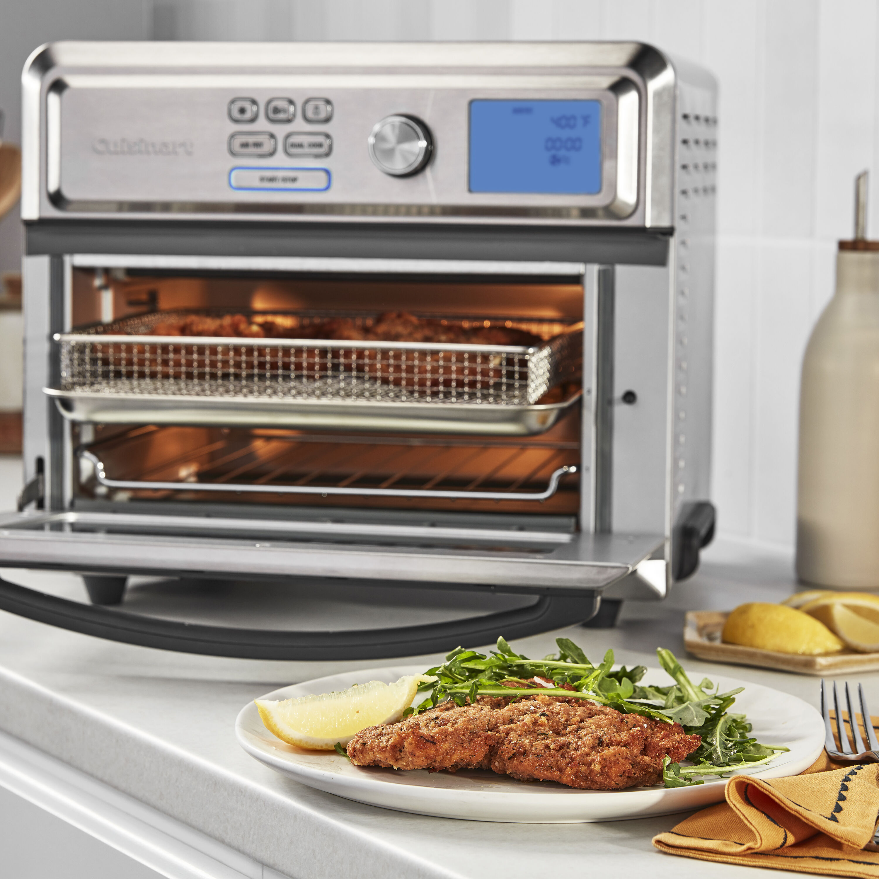 stainless steel crux air fryer toaster oven reviews