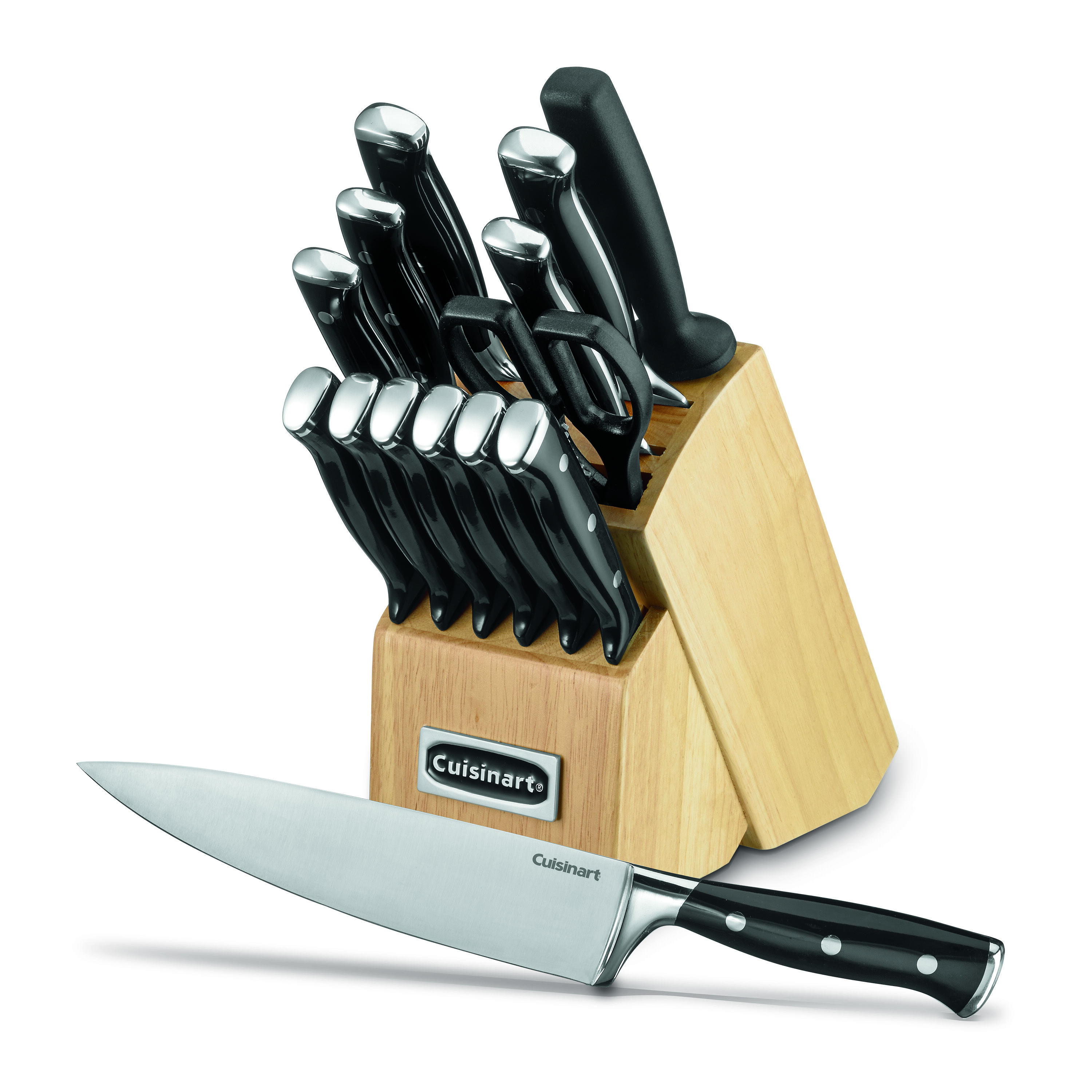 Triple Rivet 15 Piece Cutlery Set With Block