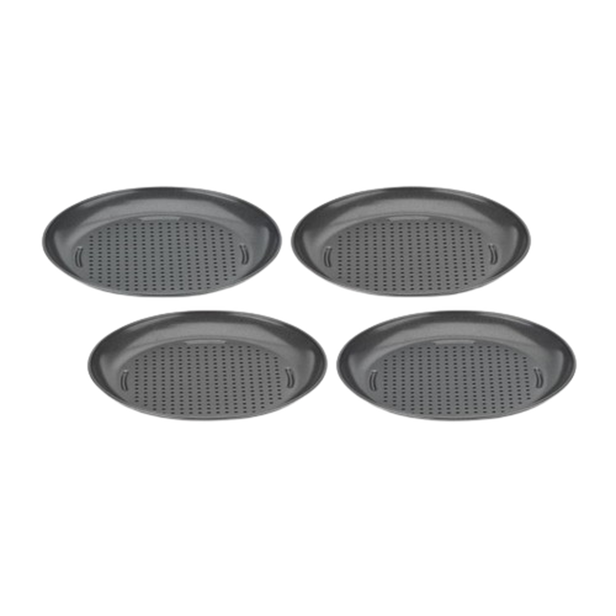 4-pc 6.5" Mini Pizza Pan Set 1
