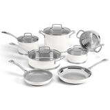 11 Piece Matte White Set 1