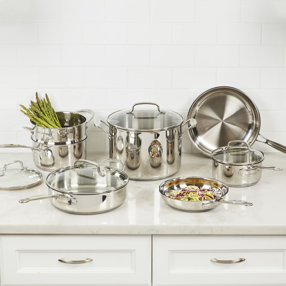Chef's Classic&trade; Stainless 11 Piece Set 2