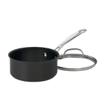 Discontinued Chef's Classic&trade; Non-Stick Hard Anodized 1.5 Quart Saucepan with Cover 1