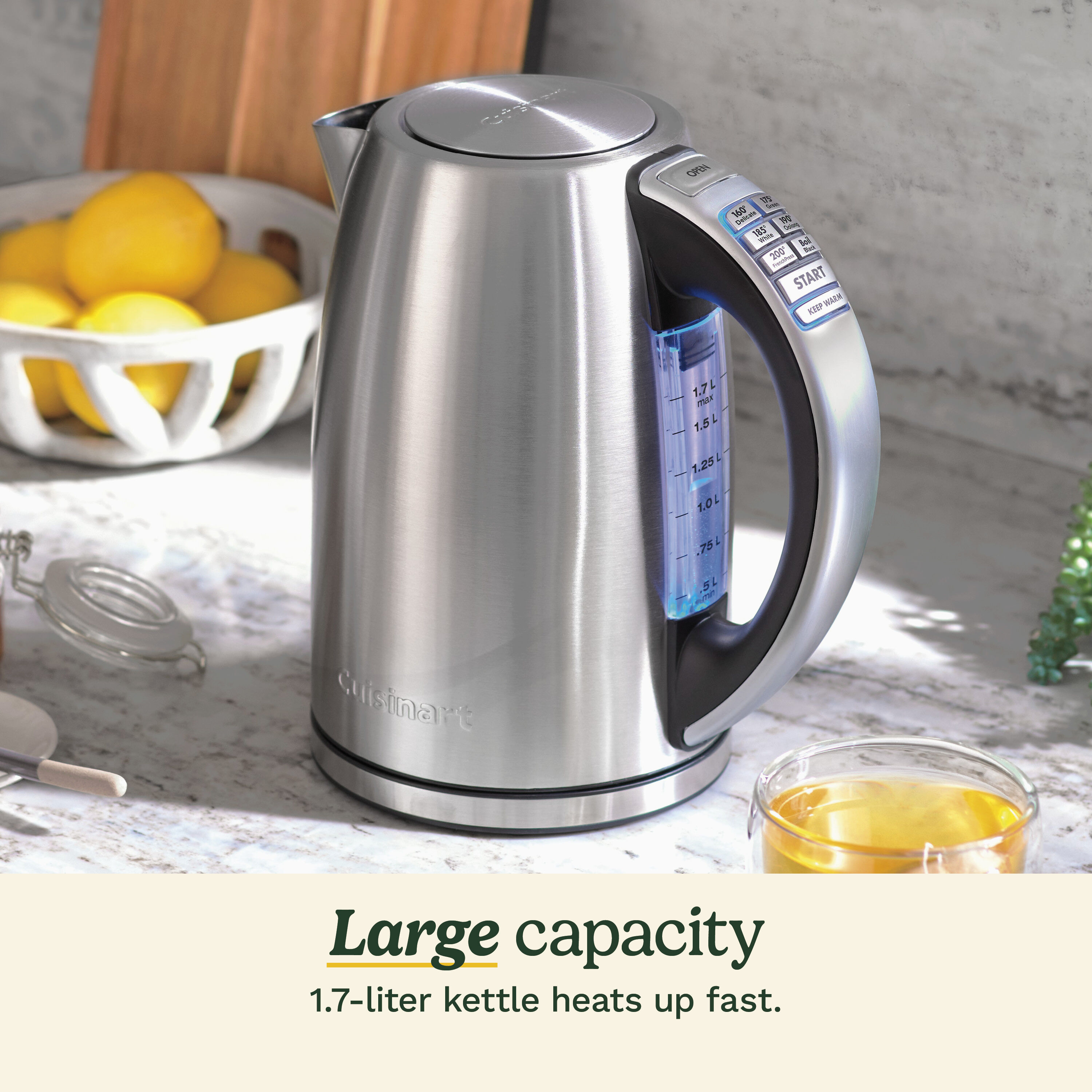 Cuisinart PerfecTemp Electric Kettle - Thumbnail 5