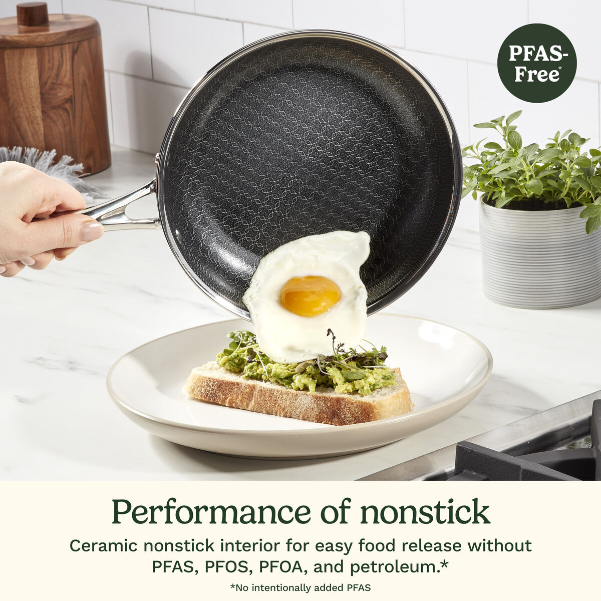 FusionElite+&trade; Hybrid Tri-Ply Stainless Steel 10" Skillet