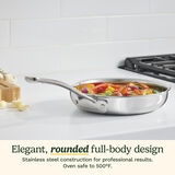 PureClad&trade; Triple-Ply 8" Stainless Steel Skillet 4