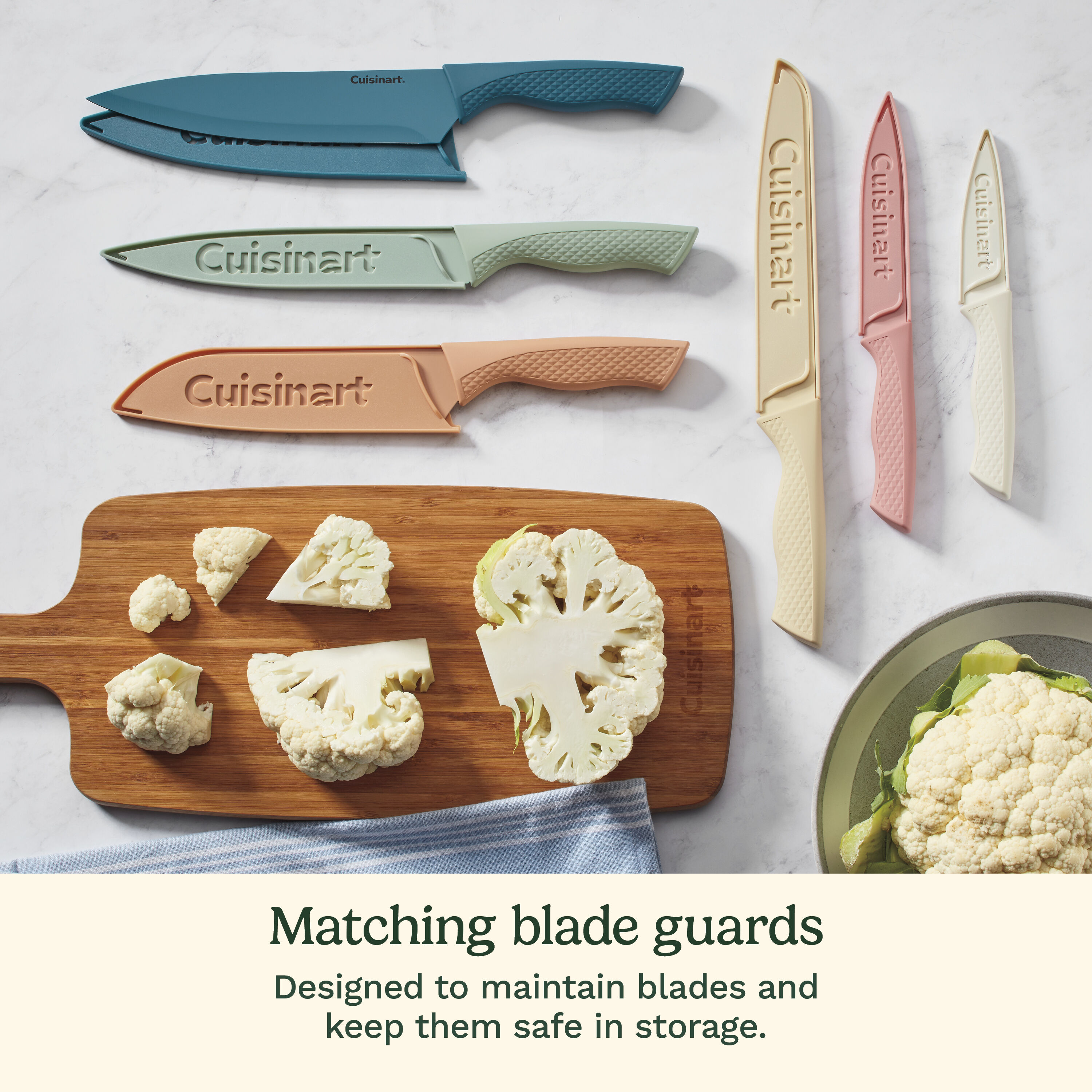 Advantage 12-Piece Ceramic-Coated Knife Set