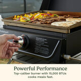 17" Tabletop Gas Griddle with Hood