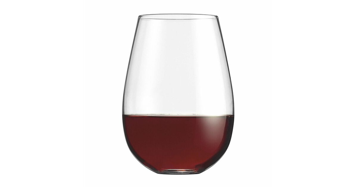 Discontinued Stemless Red Wine Glasses (Set of 4) 1