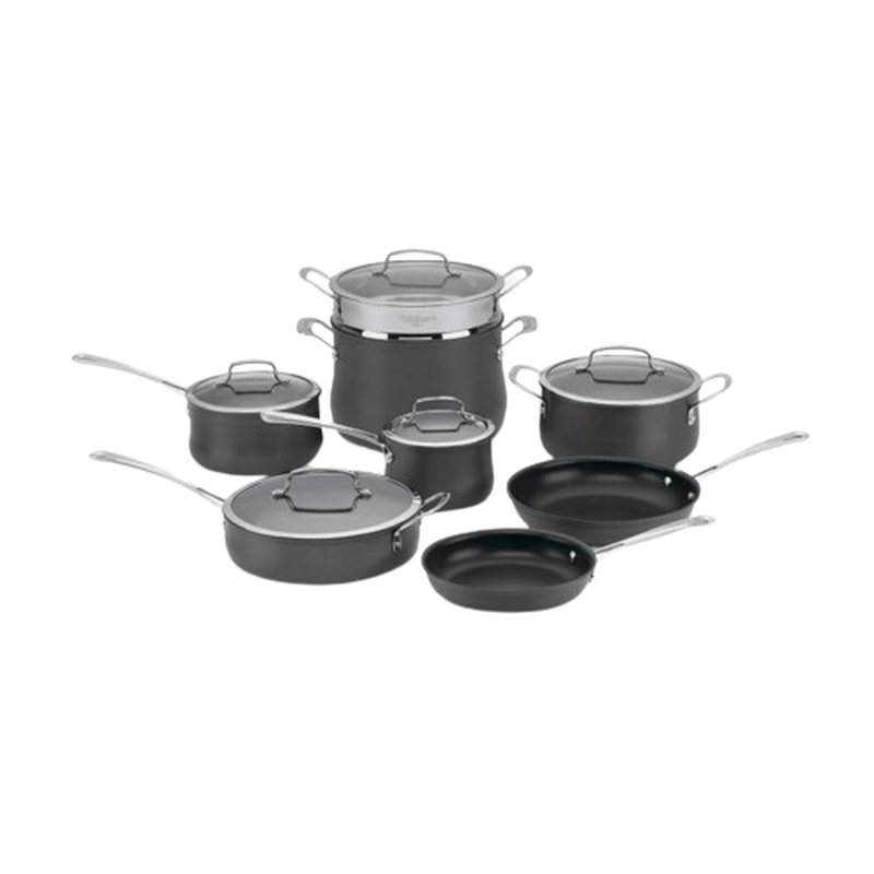 Cuisinart Contour Hard Anodized 13-Pc. Cookware Set Review: Unveiling Excellence