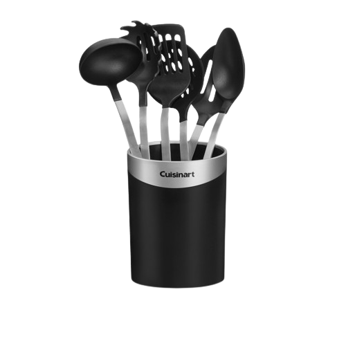 Crock with Barrel Handle Tools (Set of 7) - Cuisinart