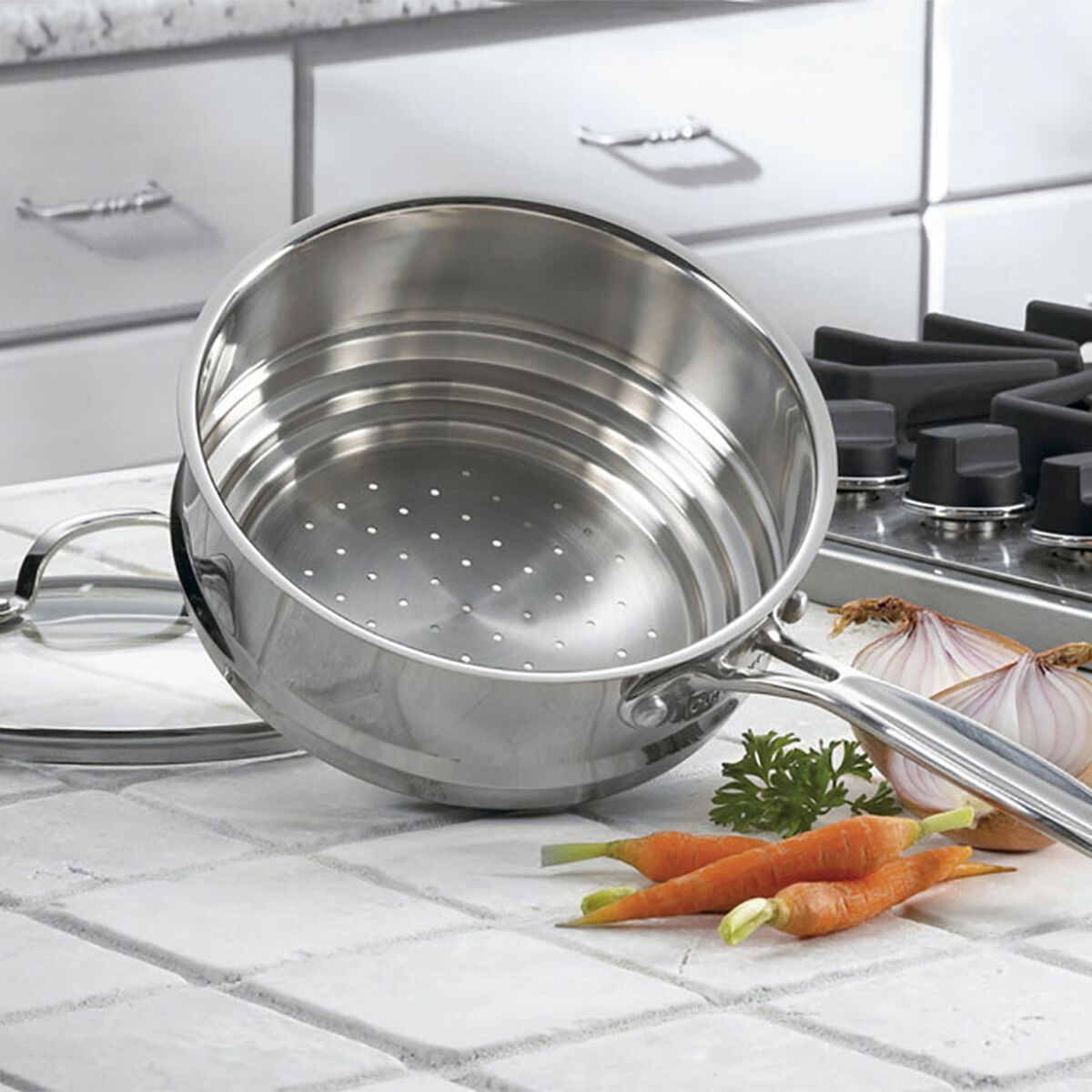 Discontinued 20cm Universal Steamer with Cover 1