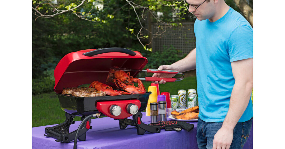 Dual Blaze Two Burner Gas Grill 7