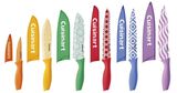 12 Piece Printed Color Knife Set with Blade Guards