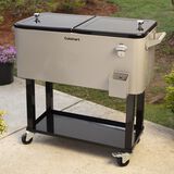 80 Qt. Outdoor Cooler Cart