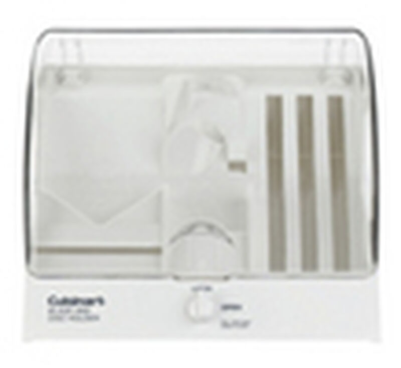 Blade and Disc Holder (white) Holds Stainless Steel Blade Dough Blade Detachable Stem and 3 Discs