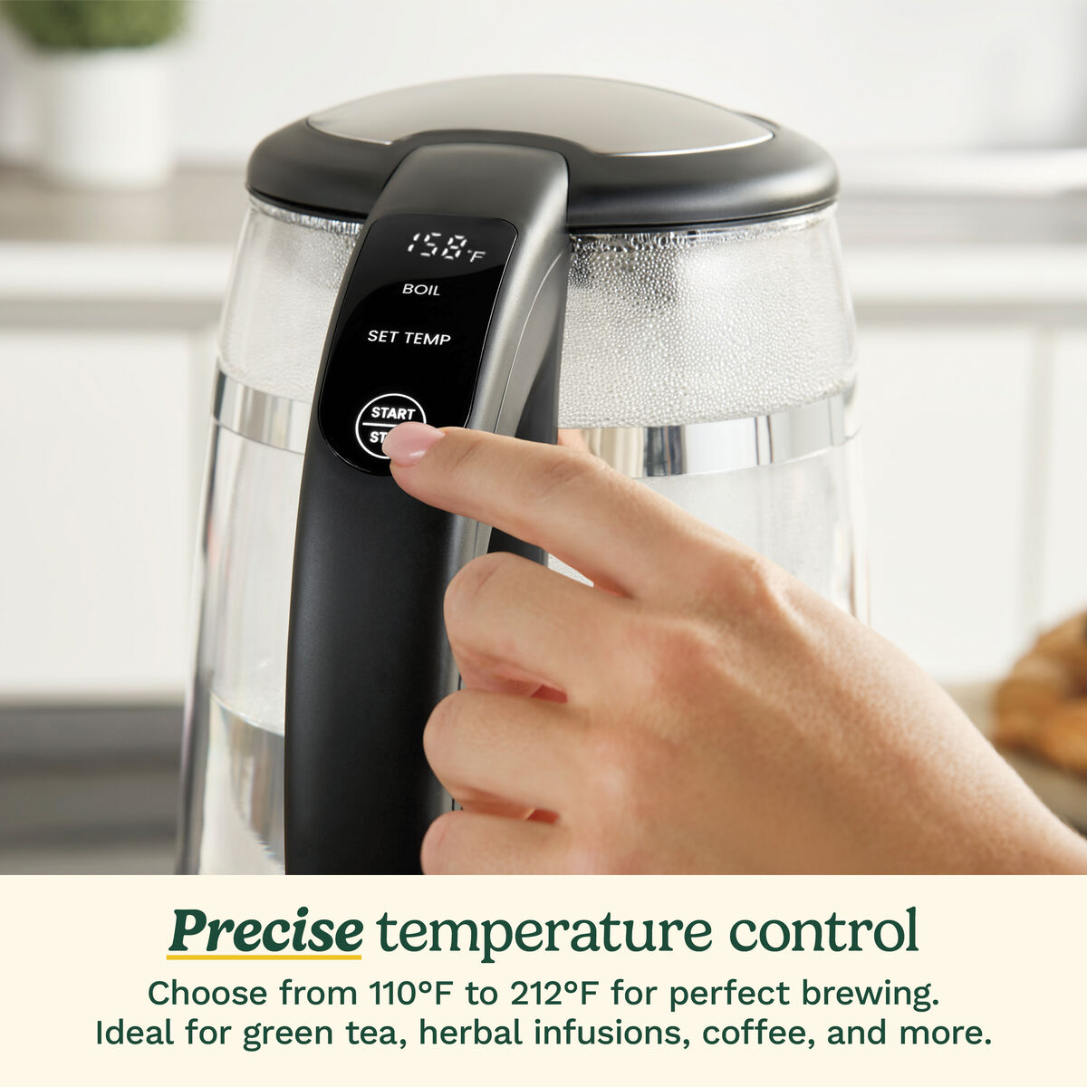 ClearTemp 1.7L Glass Kettle 4