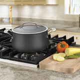Chef's Classic&trade; Nonstick Hard Anodized 5 Qt. Dutch Oven  with Cover 2