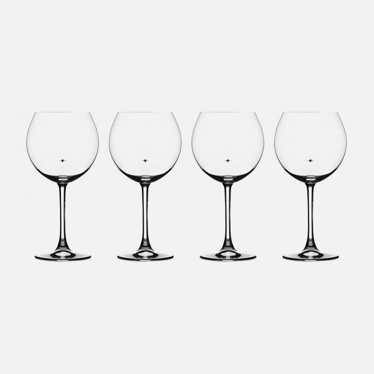 Discontinued Burgundy Glasses (Set of 4) 1