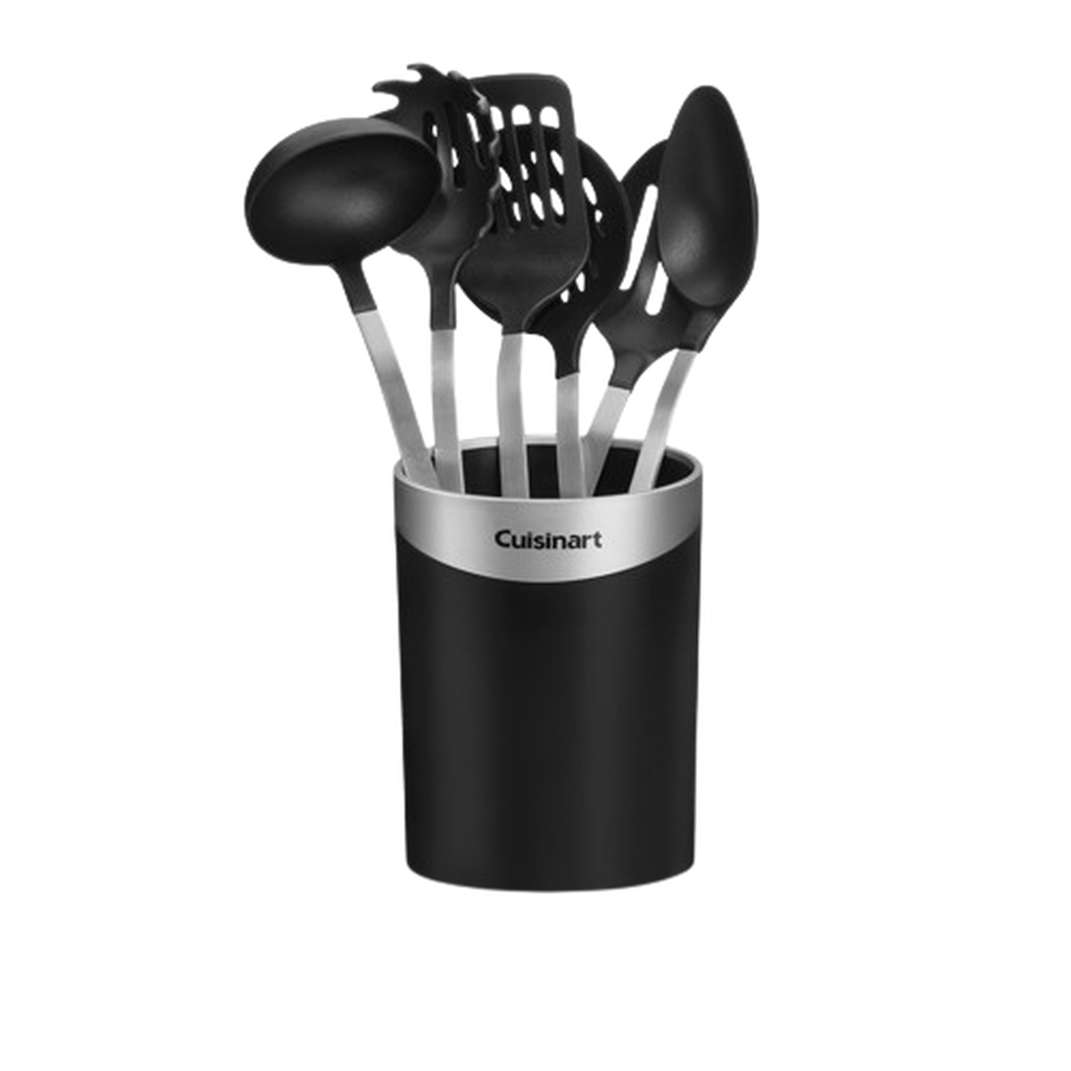 Discontinued Crock with Barrel Handle Tools (Set of 7) - Cuisinart