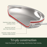 MultiClad Pro Triple Ply Stainless Cookware 12 Piece Set