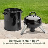 16" Vertical Charcoal Smoker 3