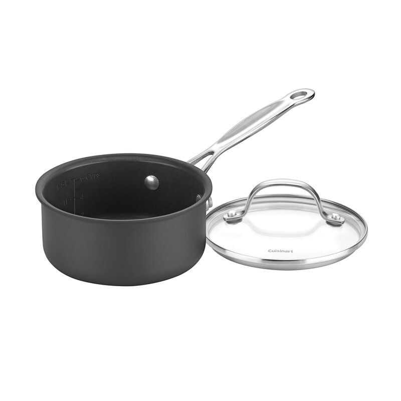 Chef's Classic&trade; Non-Stick Hard Anodized 2 Quart Saucepan