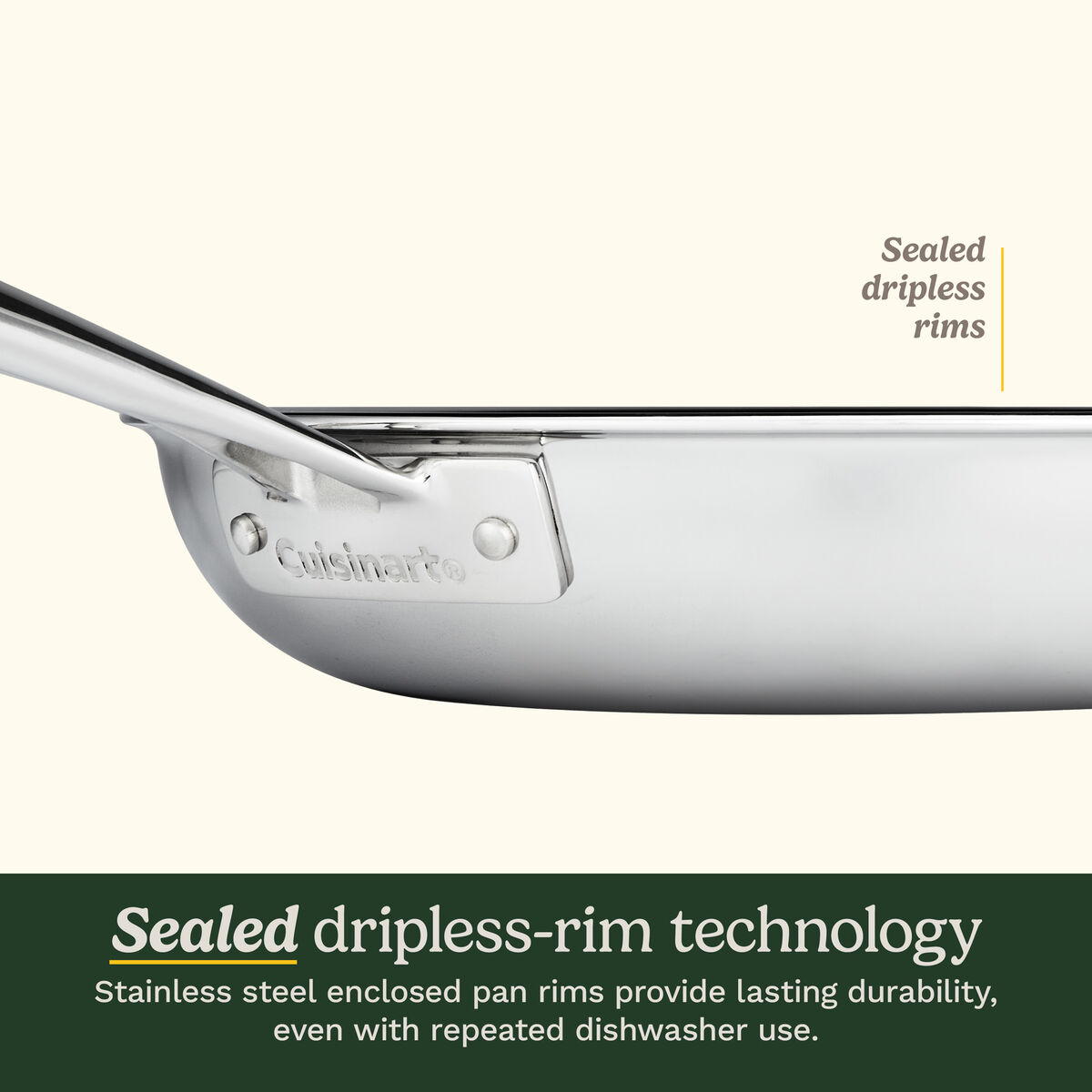 FusionElite+&trade; Hybrid Tri-Ply Stainless Steel 6-Pc Skillet Set 7