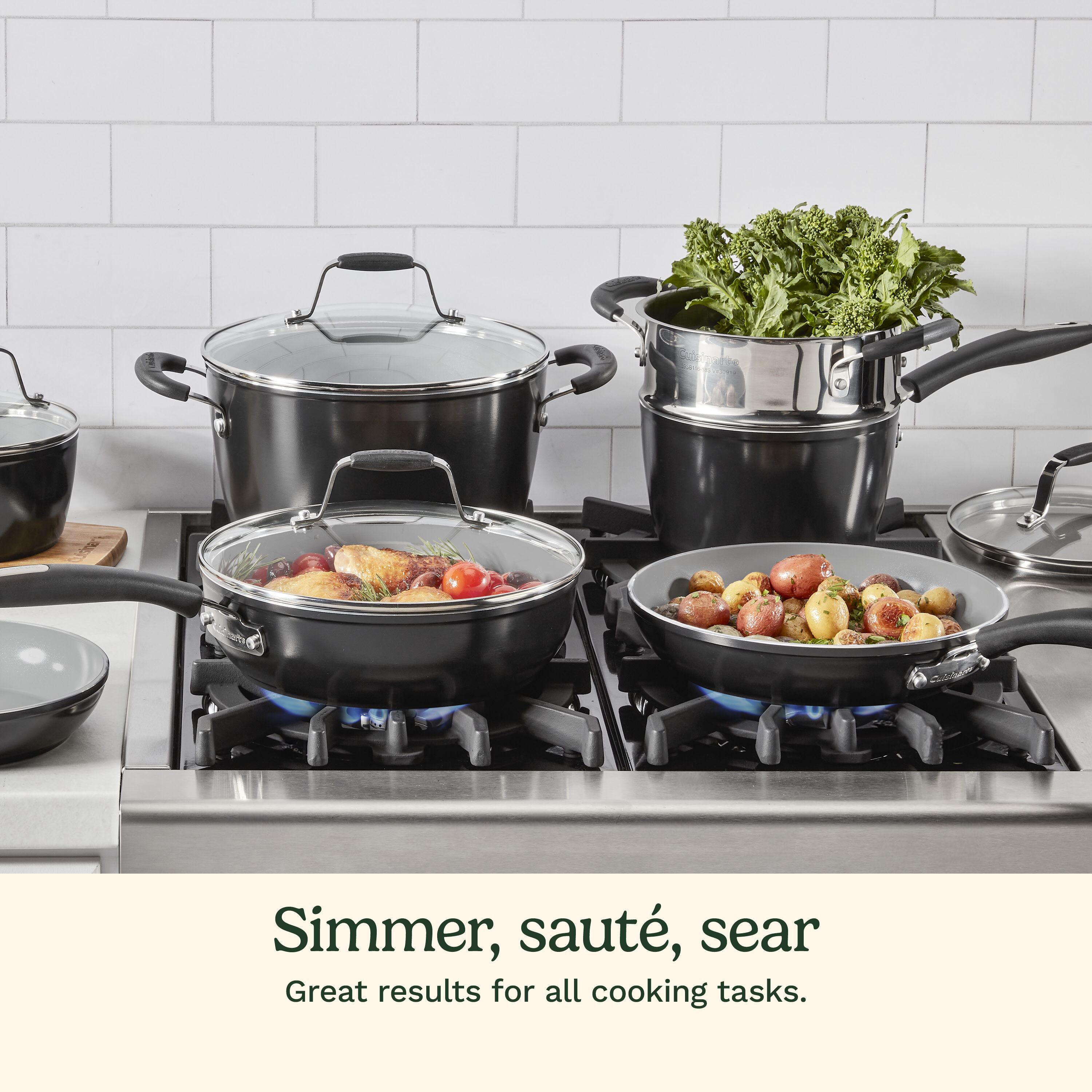 11-Pc Intermix™ Ceramic Nonstick Set - Cuisinart
