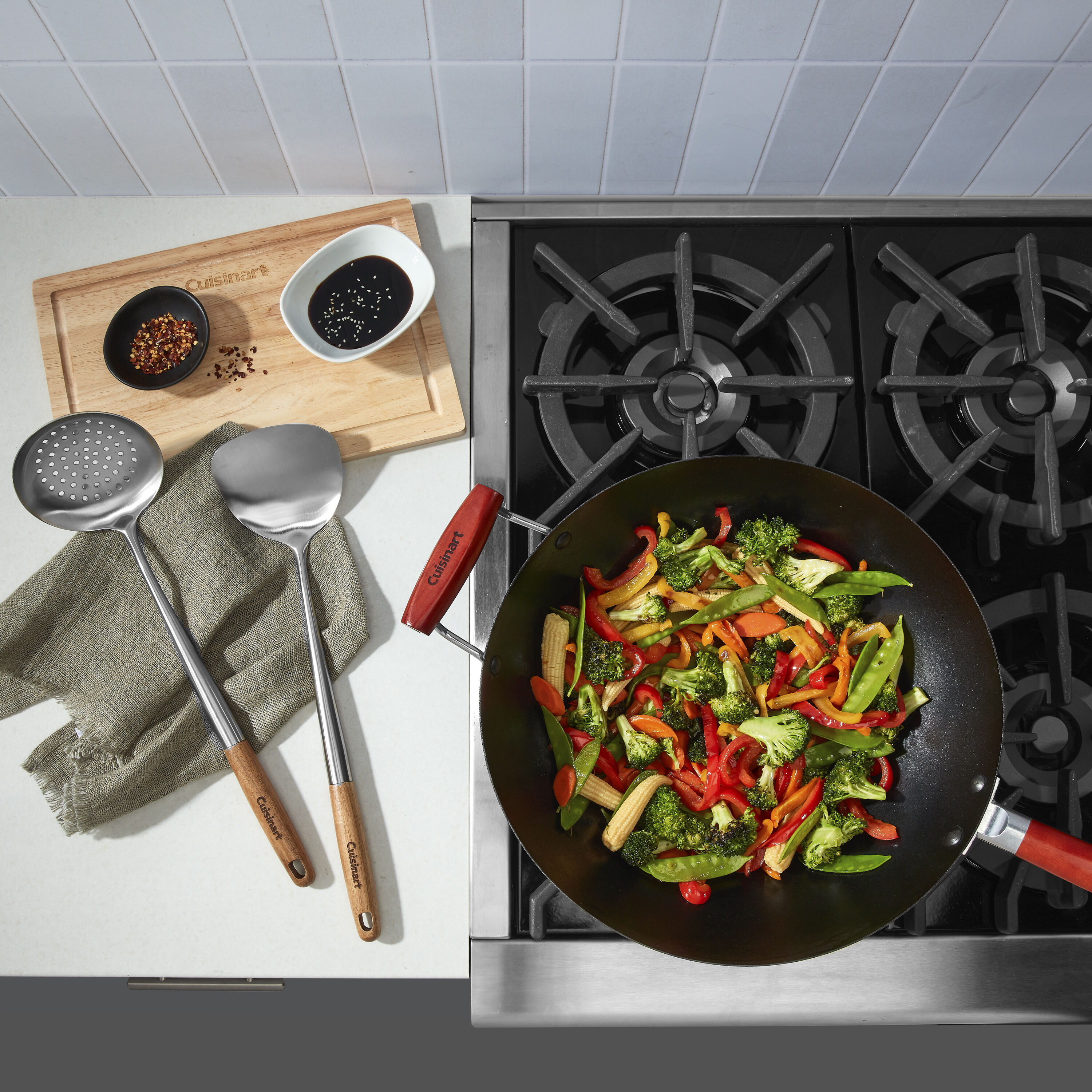 2Pc Wok Tool Set - Cuisinart