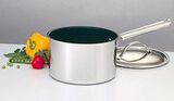 Discontinued Stainless Steel Stick Free 1.5 Qt. Saucepan with Cover 1
