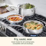 PureClad&trade; Triple-Ply 8" Stainless Steel Skillet 8