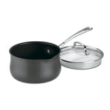 Contour&reg; 2 Qt. Hard Anodized Saucepan with Cover 1