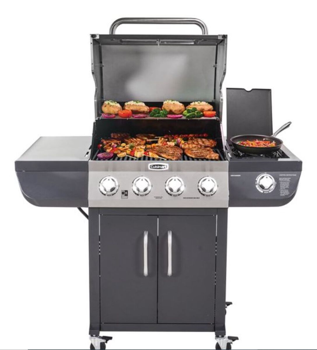 Cuisinart Four Burner Dual Fuel Gas Grill 3
