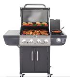 Cuisinart Four Burner Dual Fuel Gas Grill 3