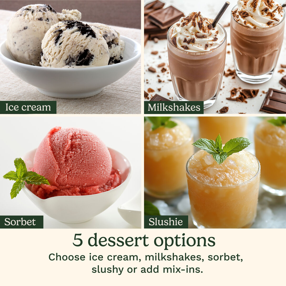 FastFreeze&trade; Ice Cream Maker