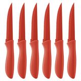 Discontinued 6 Piece Ceramic Coated Steak Knife Set 1