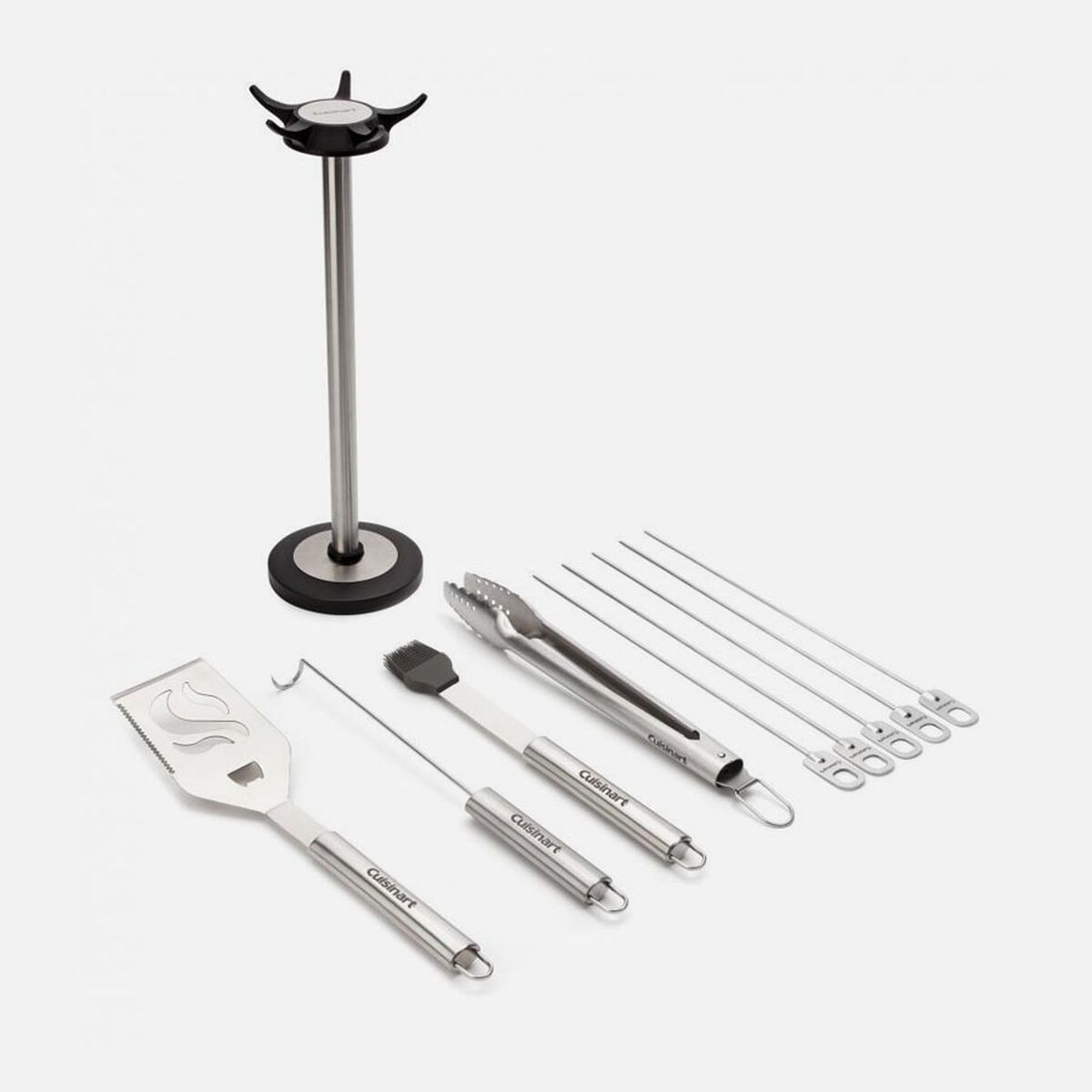 Carousel Stainless Steel Grill Tool Set (10-Piece) 6