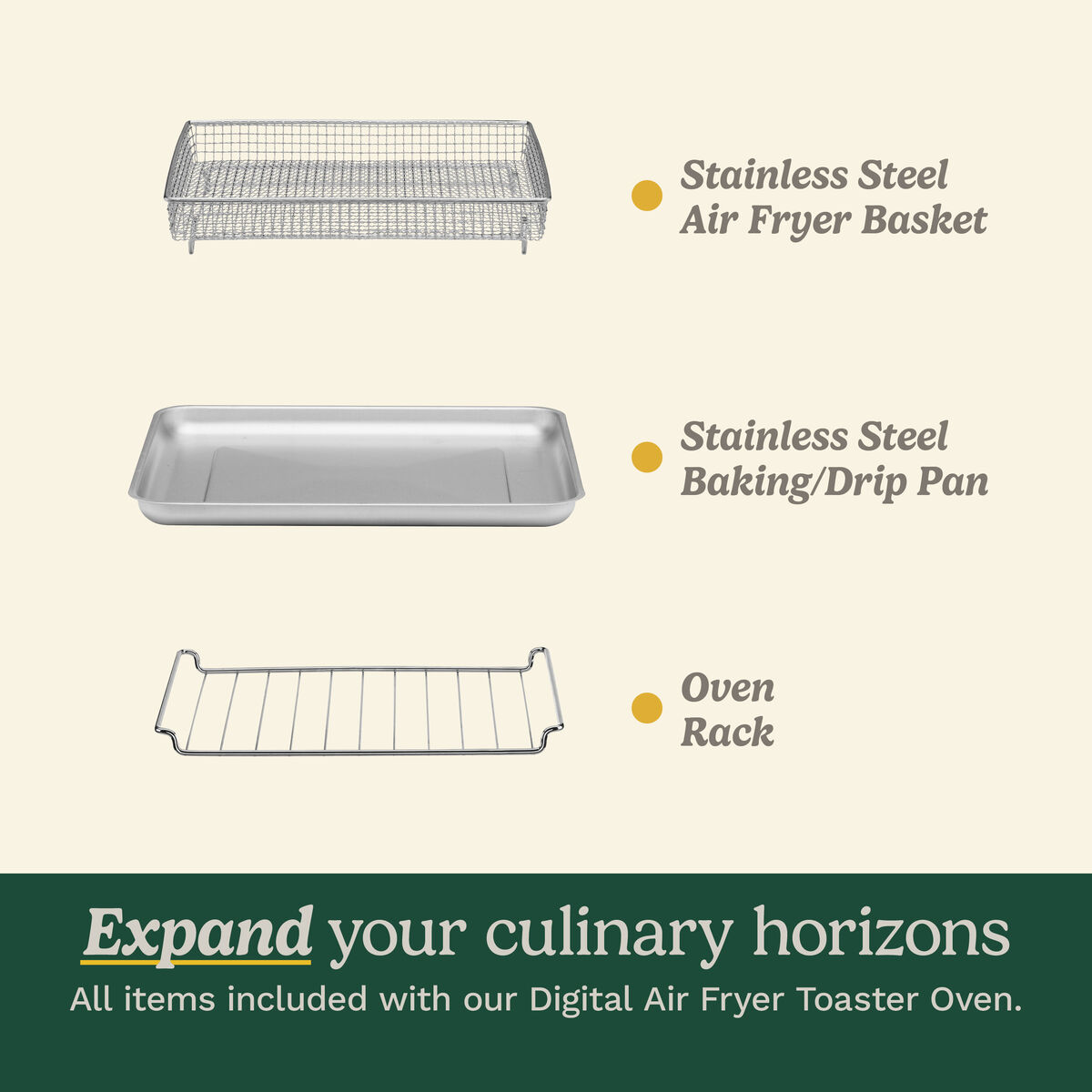 Digital Air Fryer Toaster Oven