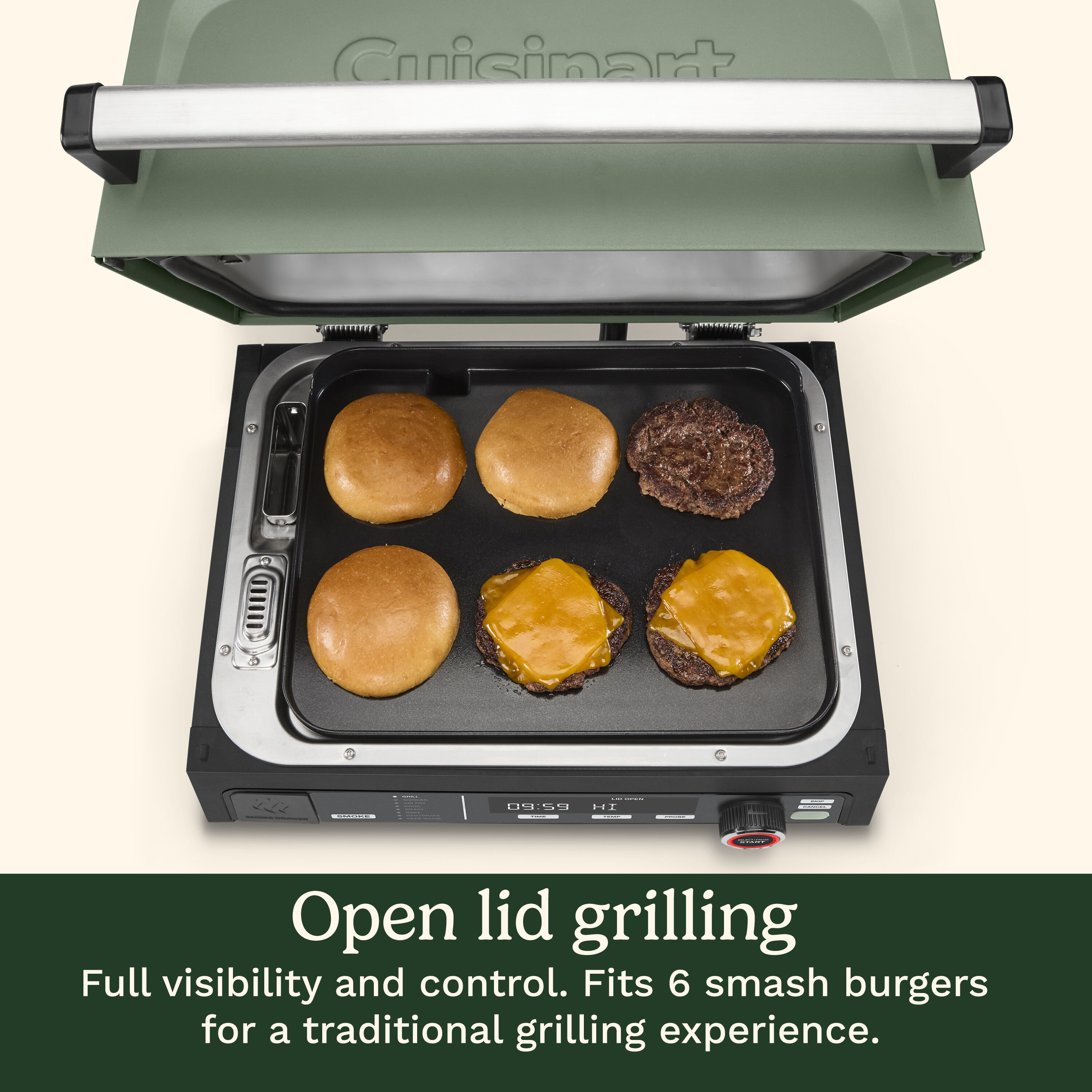 FlavorBoost™ Flat Top Griddle Plate - Cuisinart